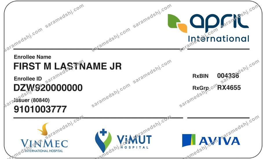 Congo health insurance card